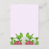 ガーデンダリアブライダルシャワー アドバイスカード (裏面)