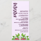 ガーデンダリアブライダルシャワー メニュー (正面)