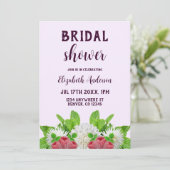 ガーデンダリアブライダルシャワー 招待状 (スタンド正面)