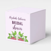 ガーデンダリア ブライダルシャワー フェイバーボックス (正面サイド)