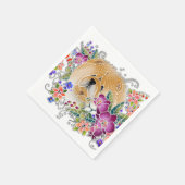 ガーデンダンスチャウ – 紙ナプキン スタンダードカクテルナプキン (角)
