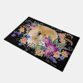 ガーデンダンスチョウ – 屋内/屋外ドアマット ドアマット (アングル)