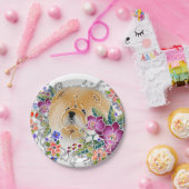 ガーデンダンスチョウ – 紙プレート2サイズ ペーパープレート (パーティー)