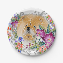 ガーデンダンスチョウ – 紙プレート2サイズ ペーパープレート