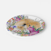 ガーデンダンスチョウ – 紙プレート2サイズ ペーパープレート (アングル)