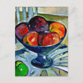 ガーデンチェアのフルーツ皿 ポストカード (正面)