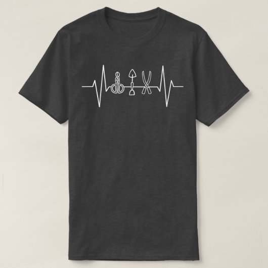 ガーデンツールハートビートガーデナー2 Tシャツ (デザイン正面)