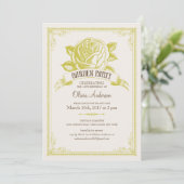 ガーデンティーパーティの招待状 招待状 (スタンド正面)