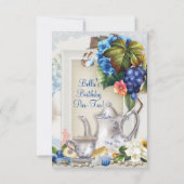 ガーデンティーパーティの招待状 招待状 (裏面)