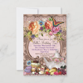 ガーデンティーパーティの招待状 招待状