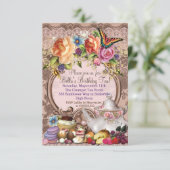 ガーデンティーパーティの招待状 招待状 (スタンド正面)