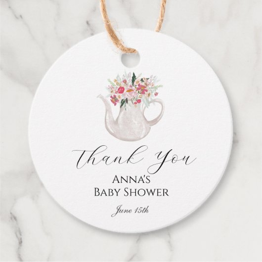 ガーデンティーパーティー感謝の気持ちのタグ フェイバータグ (正面)