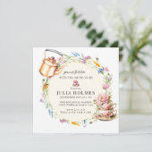 ガーデンティーブライダルシャワー 招待状 (スタンド正面)