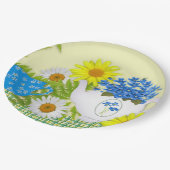 ガーデンティー紙プレート ペーパープレート (アングル)