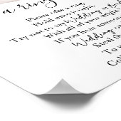 ガーデンティーItリングや輪ゲームにブライダルシャワー ポスター (角)