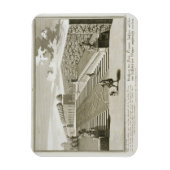 ガーデンテラス、ベルヴェデーレパレス、ヴィーへのステップ マグネット (縦)