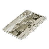 ガーデンテラス、ベルヴェデーレパレス、ヴィーへのステップ マグネット (左側)