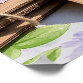 ガーデンテーブルのイースターエッグ ポスター (角)