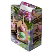 ガーデンテーブルのイースターエッグ ミディアムペーパーバッグ (裏面アングル)