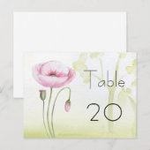 ガーデンテーブル番号はがき ポストカード (正面/裏面)