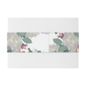 ガーデンテーマ 招待状ベリーバンド (裏面例)