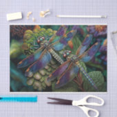 ガーデンデコペカラフルージのトンボ 薄葉紙 (クラフト)