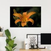 ガーデンデライトプリント ポスター (ホームオフィス)