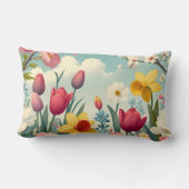 ガーデンデライト春花枕 ランバークッション (裏面)