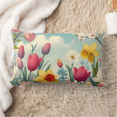 ガーデンデライト春花枕 ランバークッション (ブランケット)