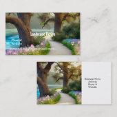 ガーデントレイルランドスケープデザイン 名刺 (正面/裏面)