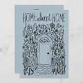 ガーデンドアの新しいアドレスの移動発表 案内状 (正面/裏面)