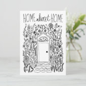 ガーデンドアの新しいアドレスの移動発表 案内状 (スタンド正面)