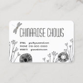 ガーデンドールチョー名刺カスタマイズ- 名刺 (裏面)