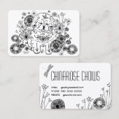 ガーデンドールチョー名刺カスタマイズ- 名刺 (正面/裏面)