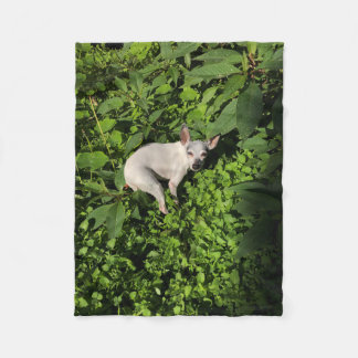 ガーデンニンフ真珠 フリースブランケット