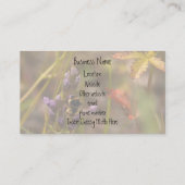 ガーデンハニービー 名刺 (裏面)