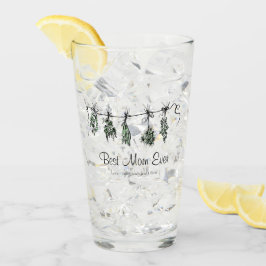 ガーデンハーブのセージのバジルタイムのディル最高のマママ今まで タンブラーグラス