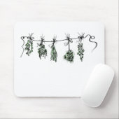 ガーデンハーブ植物学ボホ マウスパッド (マウス)