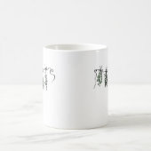 ガーデンハーブ コーヒーマグカップ (中央)