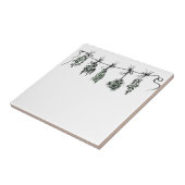 ガーデンハーブ タイル (側面)