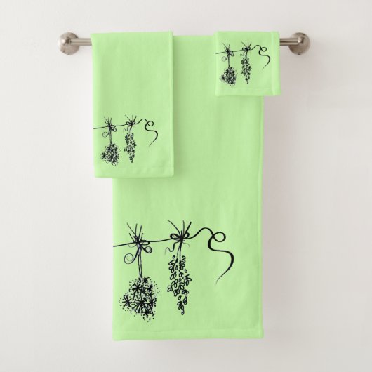 ガーデンハーブ バスタオルセット (インサイチュ)