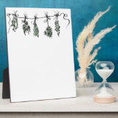 ガーデンハーブ フォトプラーク (側面)