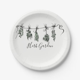ガーデンハーブ ペーパープレート