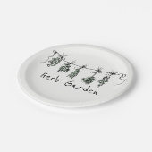 ガーデンハーブ ペーパープレート (アングル)