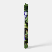 ガーデンバイオレットフラワーiPhone15ケース iPhone 15ケース (左側面)