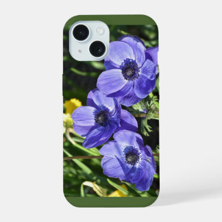 ガーデンバイオレットフラワーiPhone15ケース iPhone 15ケース