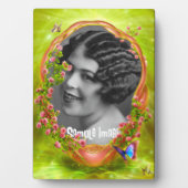 ガーデンバタフライアートフレームプラーク フォトプラーク (正面)