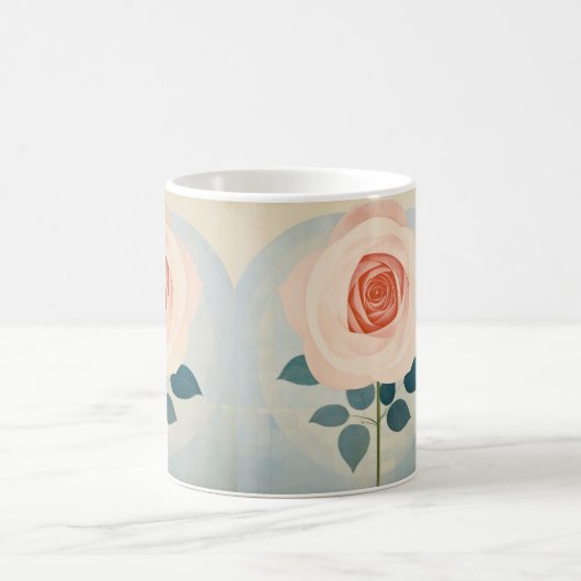 ガーデンバラコーヒパーソナライズされたーマグカップ コーヒーマグカップ (中央)