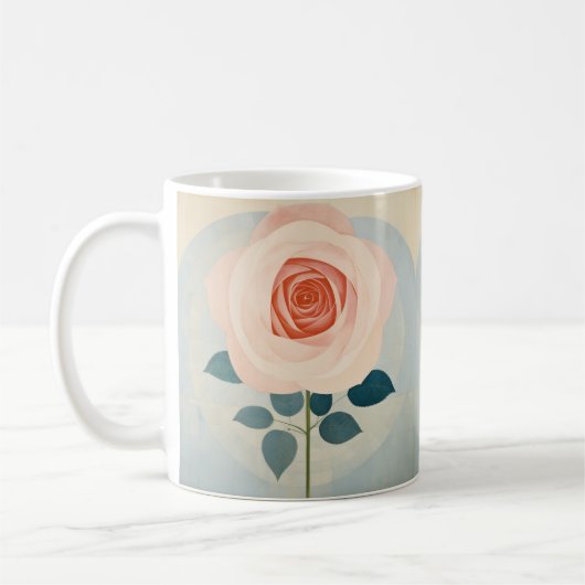 ガーデンバラコーヒパーソナライズされたーマグカップ コーヒーマグカップ (左)