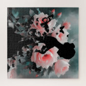 ガーデンバラバレリーナ&蝶エテリアアート ジグソーパズル (横)